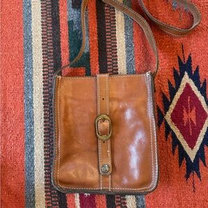 Patricia Nash Brown Crossbody Purse